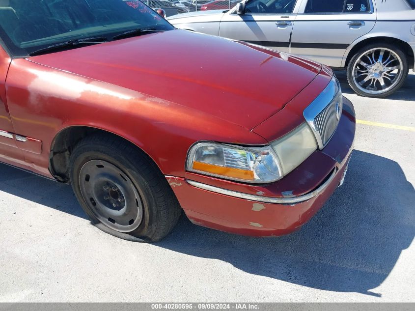 2003 Mercury Grand Marquis Gs VIN: 2MEFM74W73X651667 Lot: 40280595