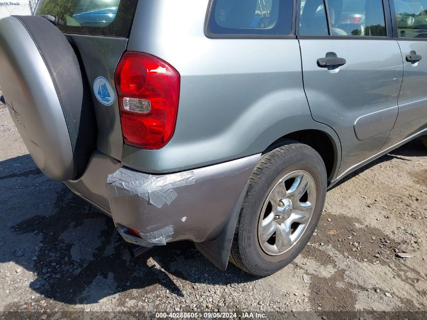 2004 Toyota Rav4 VIN: JTEGD20V840027412 Lot: 40280605