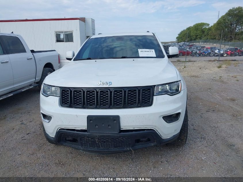 2018 Jeep Grand Cherokee Laredo E 4X4 VIN: 1C4RJFAG5JC155274 Lot: 40280614