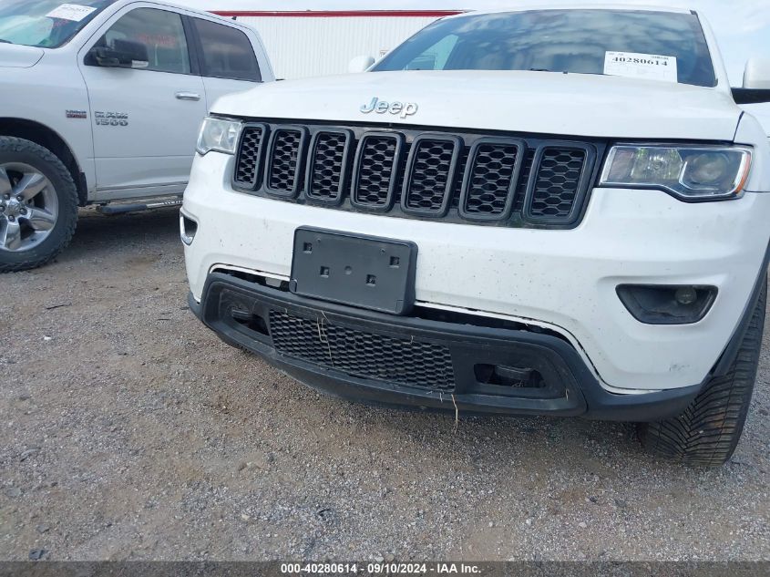 2018 Jeep Grand Cherokee Laredo E 4X4 VIN: 1C4RJFAG5JC155274 Lot: 40280614