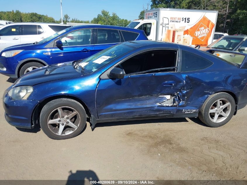 2002 Acura Rsx VIN: JH4DC54832C015002 Lot: 40280639