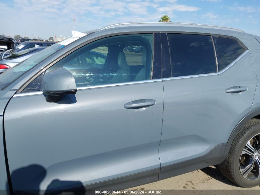 2021 Volvo Xc40 T4 Inscription VIN: YV4AC2HL0M2407247 Lot: 40280644