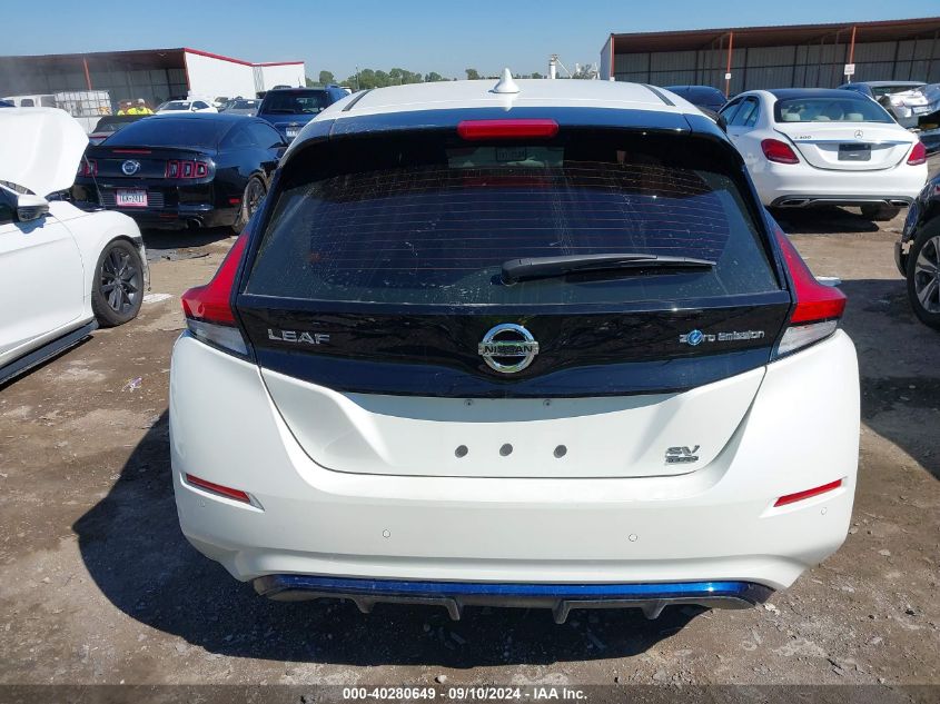 2022 Nissan Leaf Sv Plus 62 Kwh VIN: 1N4BZ1CV4NC555556 Lot: 40280649