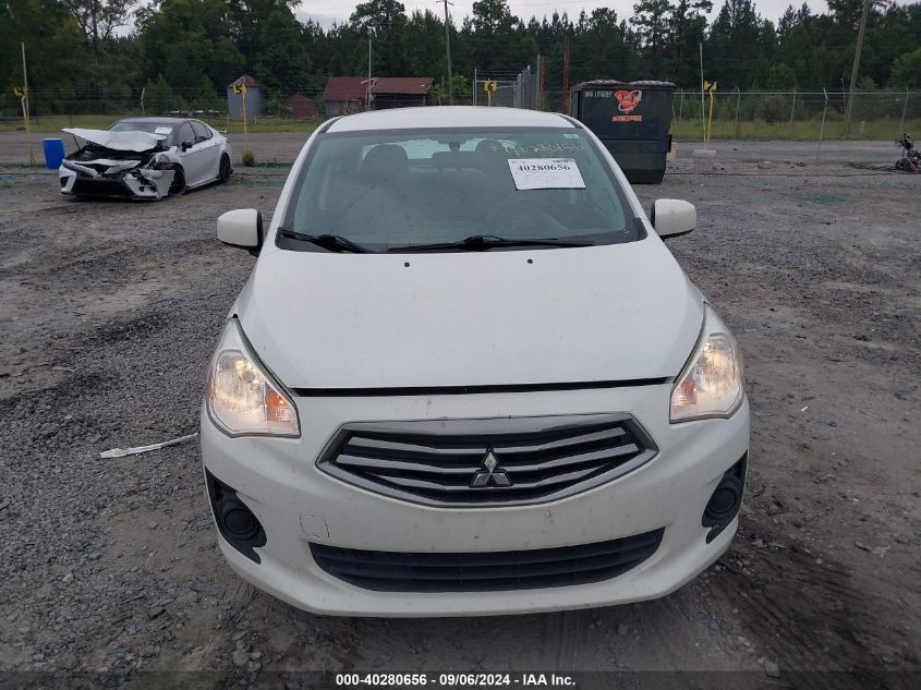 2017 Mitsubishi Mirage G4 Es VIN: ML32F3F27HNF18152 Lot: 40280656