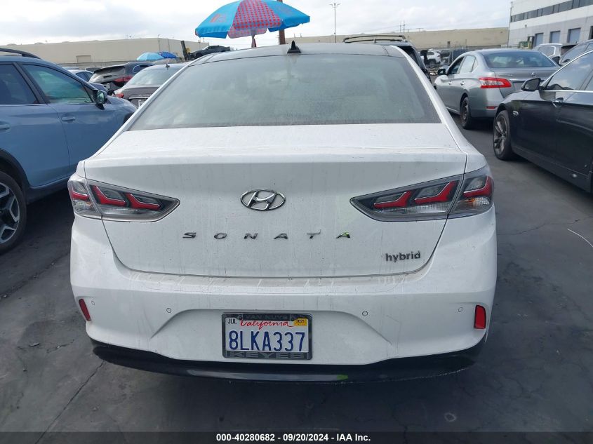 KMHE34L31KA092433 2019 Hyundai Sonata Hybrid Limited