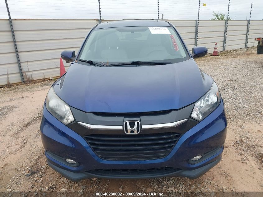 2016 Honda Hr-V Ex VIN: 3CZRU5H5XGM744974 Lot: 40280692