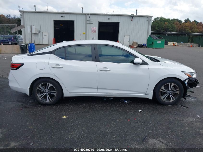 2020 Nissan Sentra Sv Xtronic Cvt VIN: 3N1AB8CV7LY296491 Lot: 40280710