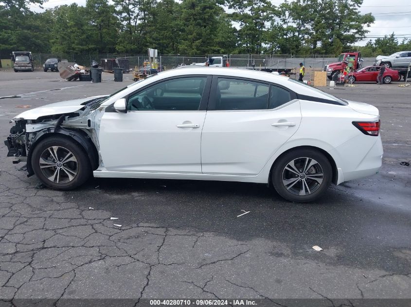 2020 Nissan Sentra Sv Xtronic Cvt VIN: 3N1AB8CV7LY296491 Lot: 40280710