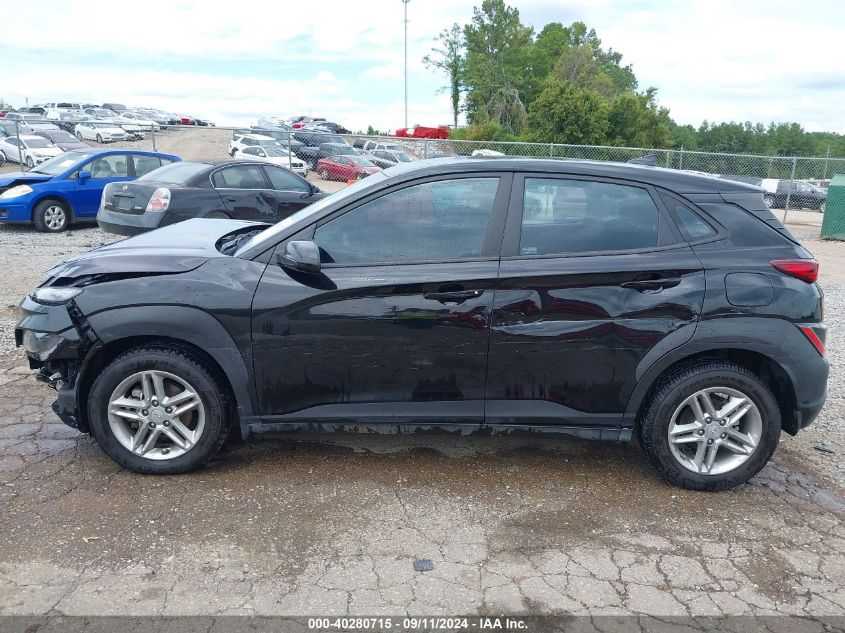 2022 Hyundai Kona Se VIN: KM8K22ABXNU833444 Lot: 40280715