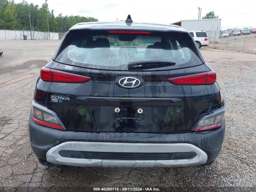 2022 Hyundai Kona Se VIN: KM8K22ABXNU833444 Lot: 40280715