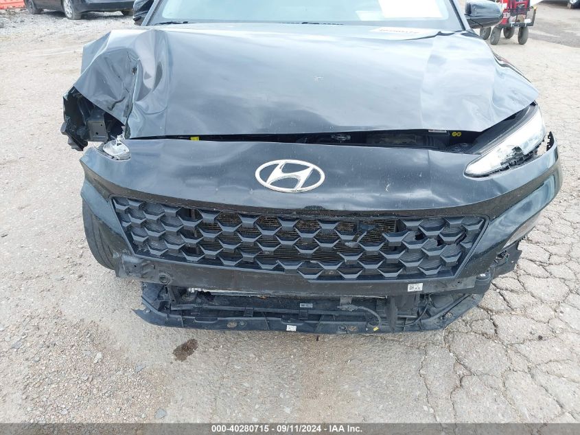 2022 Hyundai Kona Se VIN: KM8K22ABXNU833444 Lot: 40280715