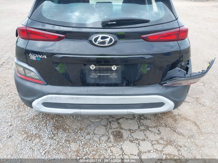 2022 Hyundai Kona Se VIN: KM8K22ABXNU833444 Lot: 40280715