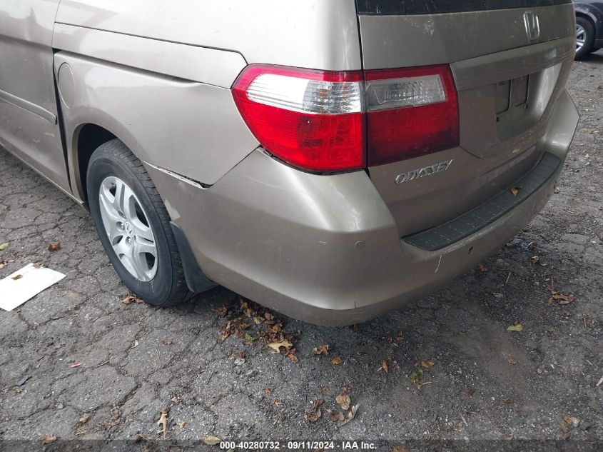 2007 Honda Odyssey Ex-L VIN: 5FNRL38627B138238 Lot: 40280732