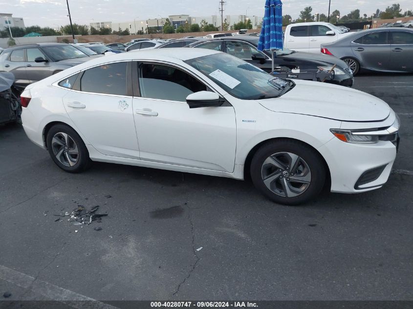 2019 Honda Insight Ex VIN: 19XZE4F5XKE022066 Lot: 40280747