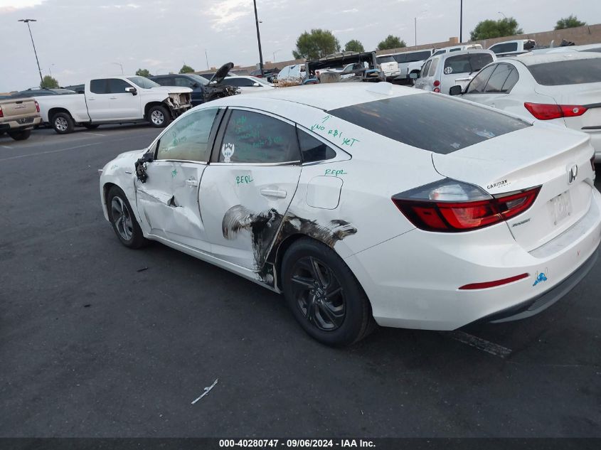 2019 Honda Insight Ex VIN: 19XZE4F5XKE022066 Lot: 40280747