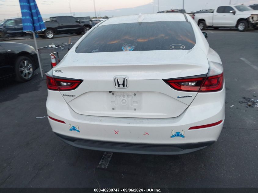 2019 Honda Insight Ex VIN: 19XZE4F5XKE022066 Lot: 40280747