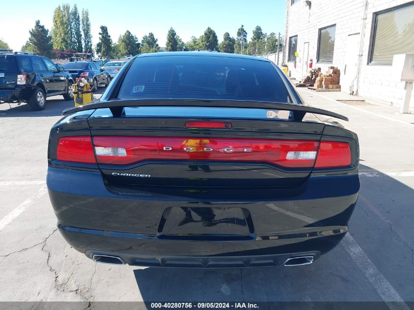 2014 Dodge Charger Se VIN: 2C3CDXBG1EH265585 Lot: 40280756