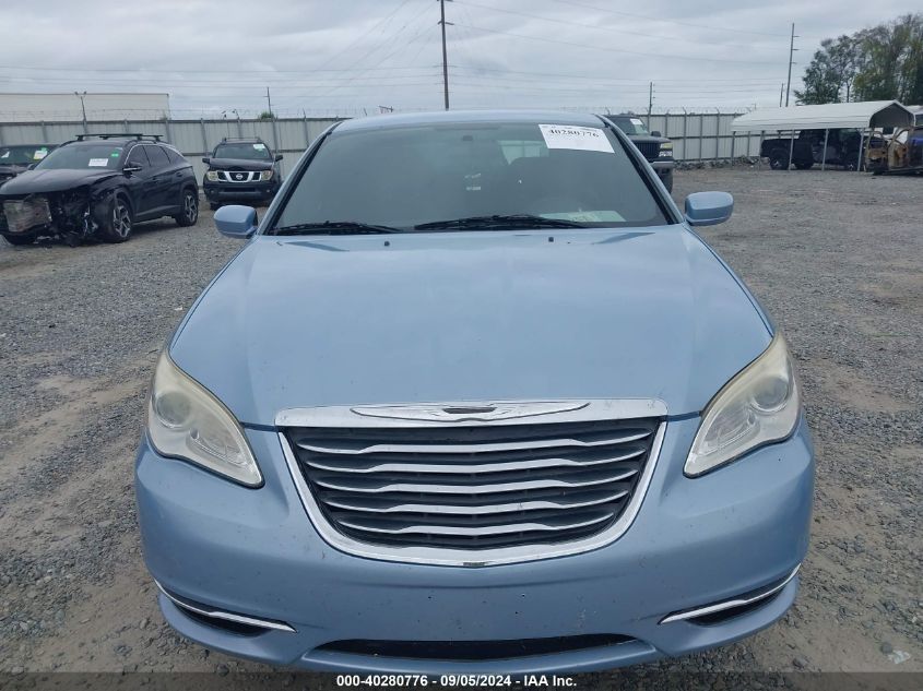 2012 Chrysler 200 Lx VIN: 1C3CCBAB0CN181628 Lot: 40280776