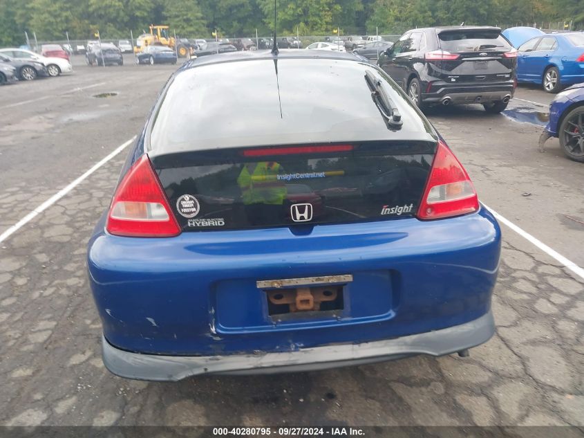 JHMZE14742T000783 2002 Honda Insight