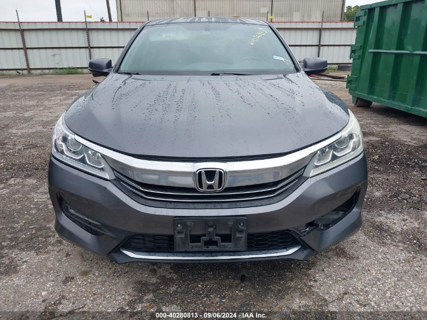 1HGCR2F80GA243695 2016 Honda Accord Ex-L