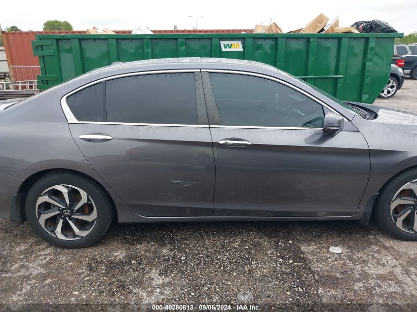 1HGCR2F80GA243695 2016 Honda Accord Ex-L