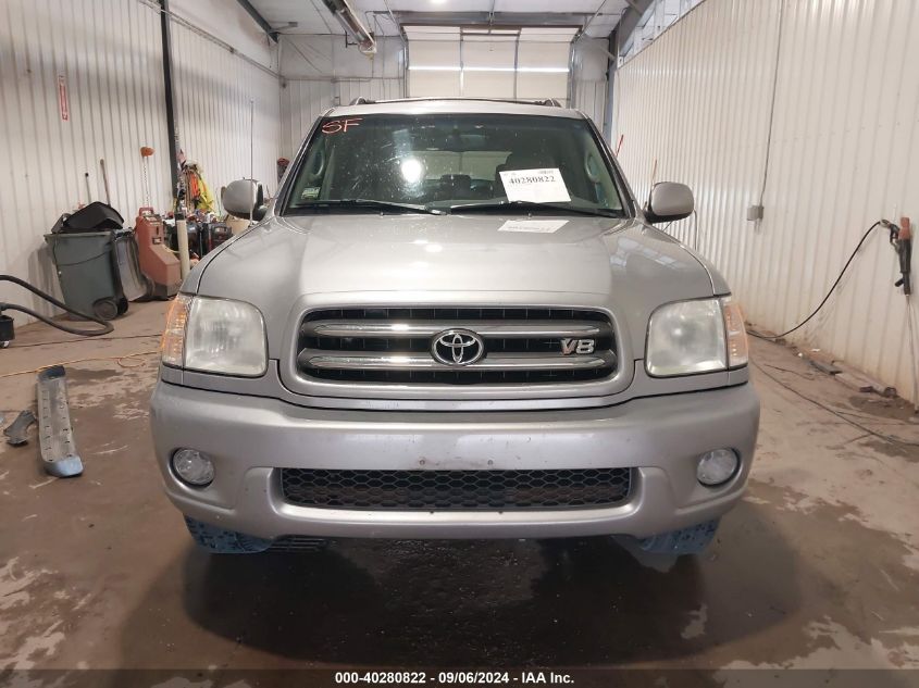 2004 Toyota Sequoia Limited V8 VIN: 5TDBT48A74S229444 Lot: 40280822