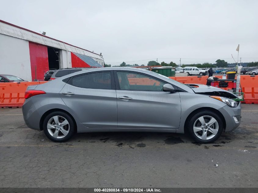 2013 Hyundai Elantra Gls VIN: KMHDH4AE9DU535172 Lot: 40280834