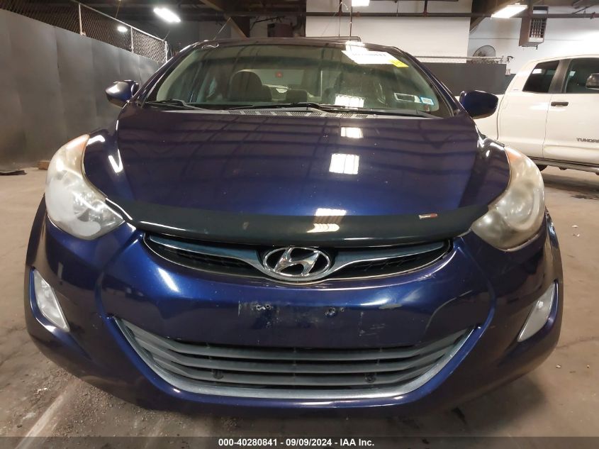 2013 Hyundai Elantra Gls VIN: 5NPDH4AE9DH283003 Lot: 40280841