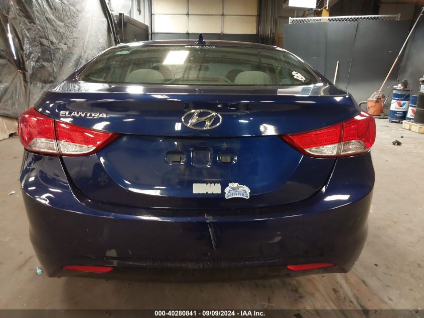 2013 Hyundai Elantra Gls VIN: 5NPDH4AE9DH283003 Lot: 40280841