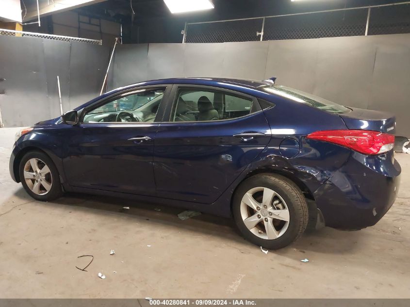 2013 Hyundai Elantra Gls VIN: 5NPDH4AE9DH283003 Lot: 40280841