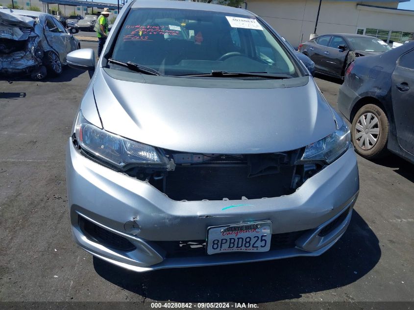 2019 Honda Fit Lx VIN: 3HGGK5H45KM746202 Lot: 40280842