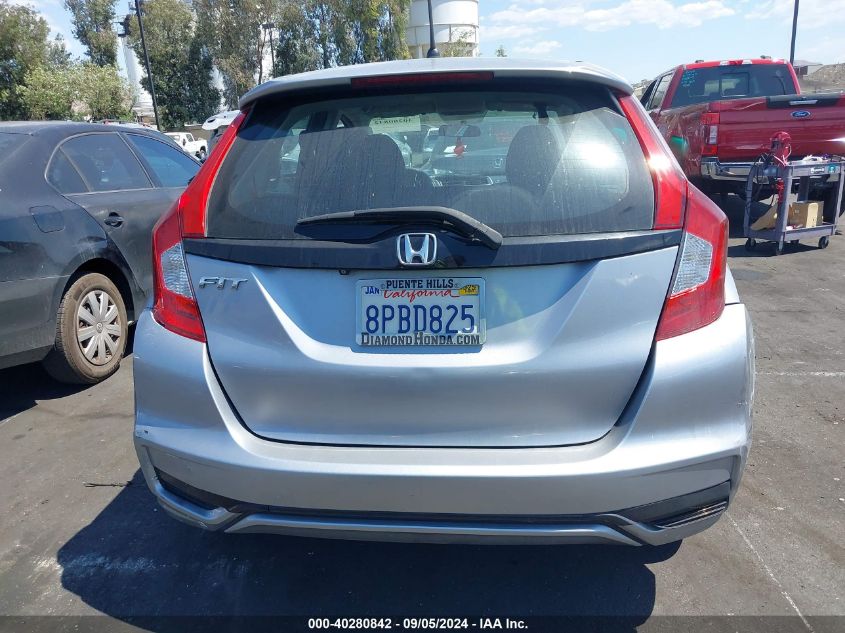 2019 Honda Fit Lx VIN: 3HGGK5H45KM746202 Lot: 40280842