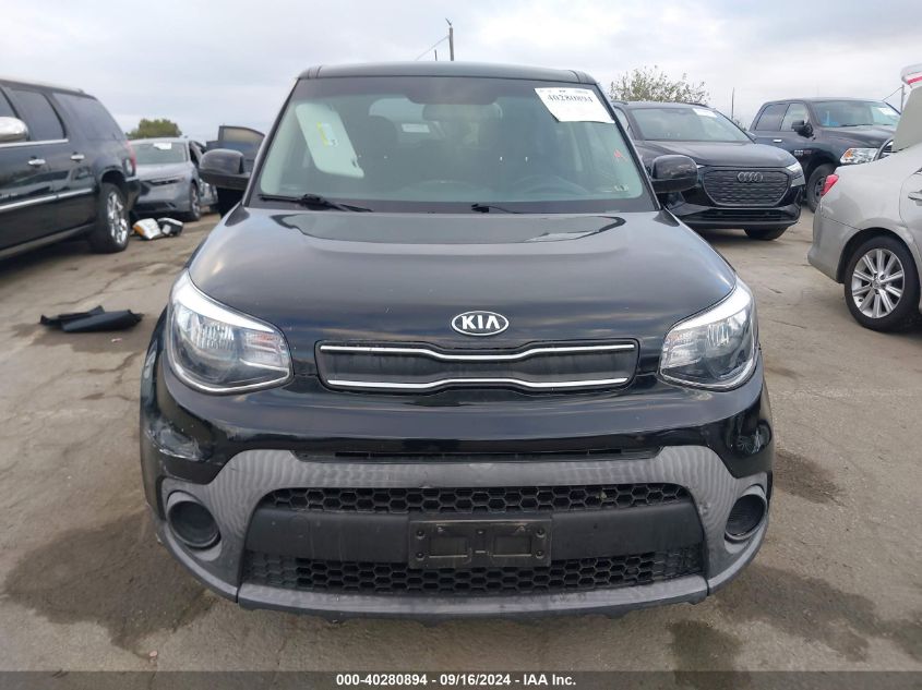 2019 Kia Soul VIN: KNDJN2A2XK7005556 Lot: 40280894