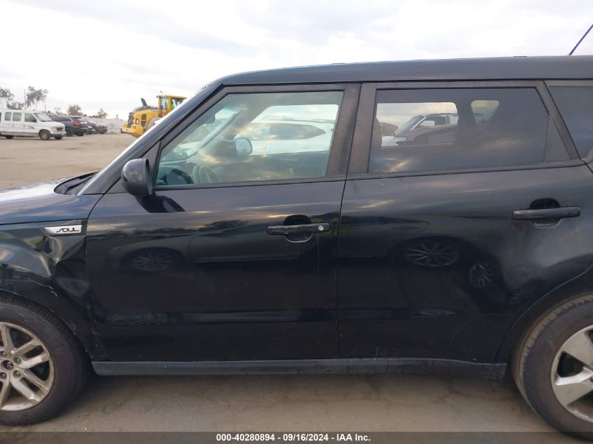 2019 Kia Soul VIN: KNDJN2A2XK7005556 Lot: 40280894