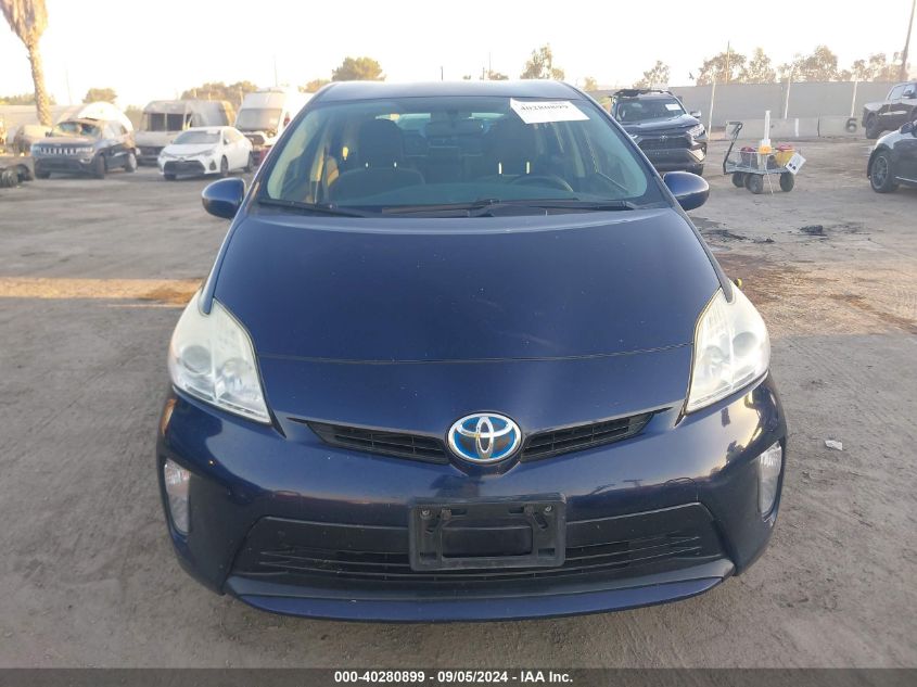 2013 Toyota Prius Two VIN: JTDKN3DU7D0340020 Lot: 40280899