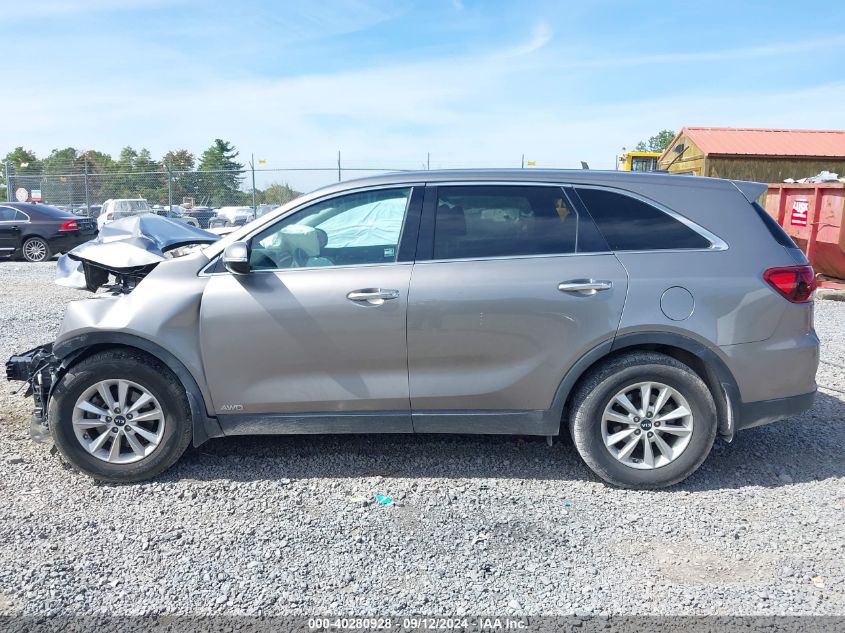 2019 KIA SORENTO 2.4L LX - 5XYPGDA34KG460804