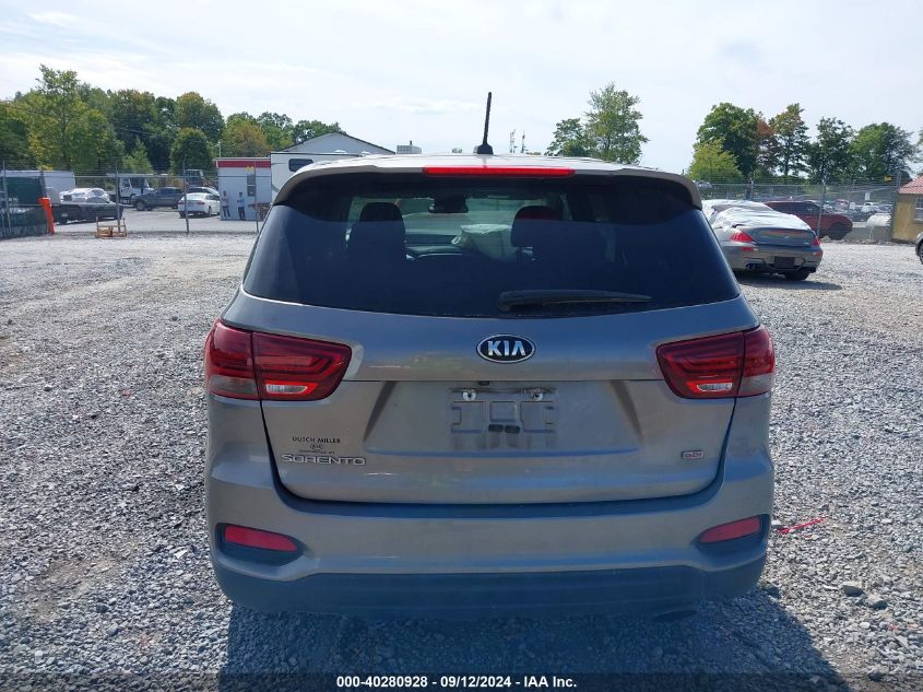 2019 KIA SORENTO 2.4L LX - 5XYPGDA34KG460804