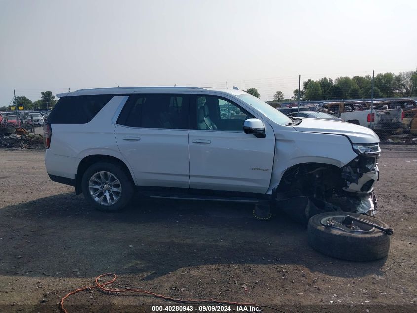 2022 Chevrolet Tahoe 4Wd Premier VIN: 1GNSKSKT0NR345013 Lot: 40280943