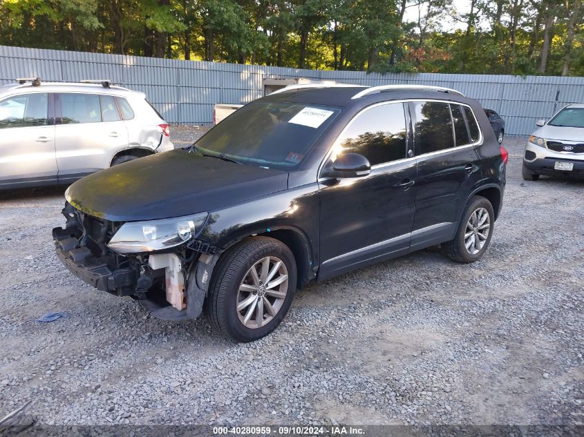 2017 VOLKSWAGEN TIGUAN 2.0T WOLFSBURG EDITION - WVGRV7AX5HW504139