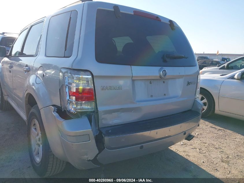 2009 Mercury Mariner Hybrid VIN: 4M2CU29309KJ15901 Lot: 40280965