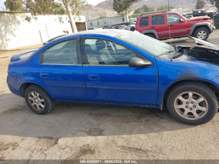 2005 Dodge Neon Sxt VIN: 1B3ES56C55D145504 Lot: 40280971