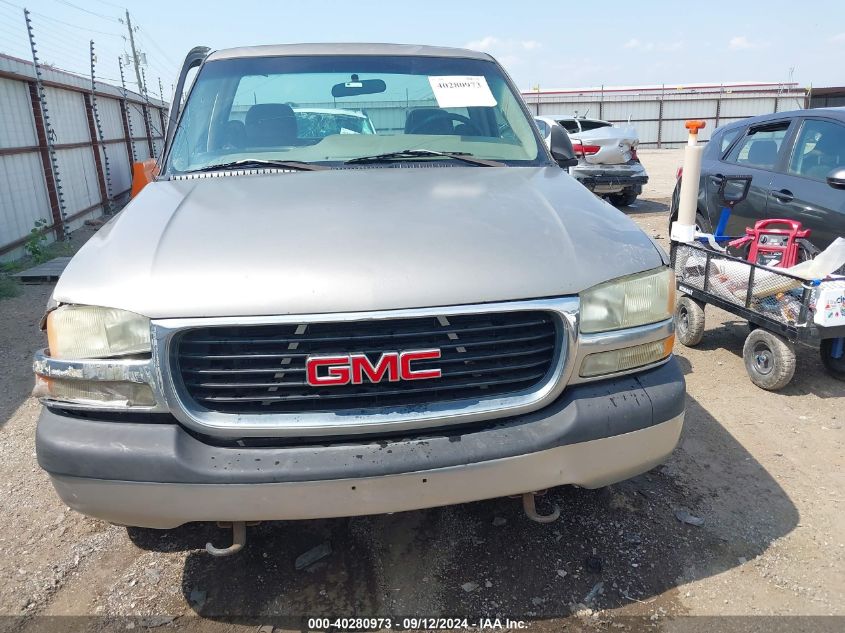 2002 GMC Sierra 1500 Sl VIN: 1GTEC14V92Z287085 Lot: 40280973