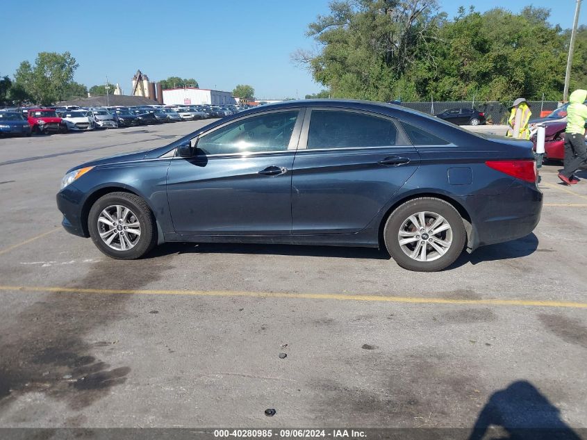 2012 Hyundai Sonata Gls VIN: 5NPEB4AC4CH409030 Lot: 40280985