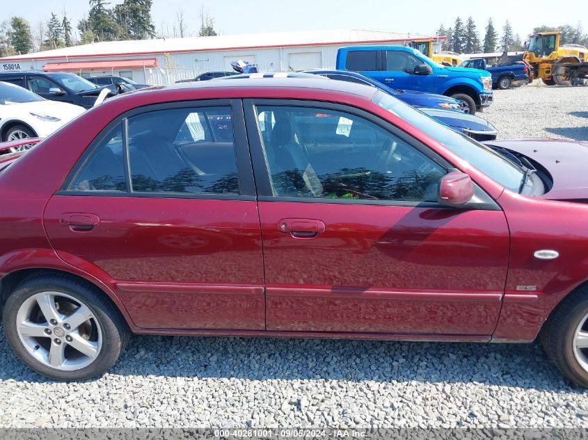 2003 Mazda Protege Dx/Lx/Es VIN: JM1BJ225331150239 Lot: 40281001