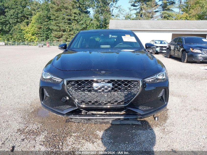 2020 Genesis G70 3.3T Awd VIN: KMTG34LE1LU058105 Lot: 40281003