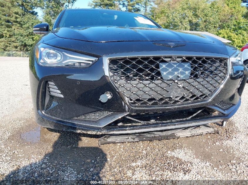 2020 Genesis G70 3.3T Awd VIN: KMTG34LE1LU058105 Lot: 40281003