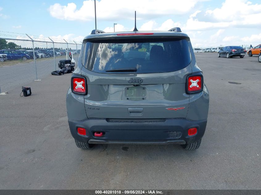 2021 Jeep Renegade Trailhawk 4X4 VIN: ZACNJDC15MPM32157 Lot: 40281018