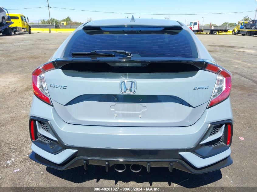 2020 Honda Civic Sport VIN: SHHFK7H41LU423159 Lot: 40281027