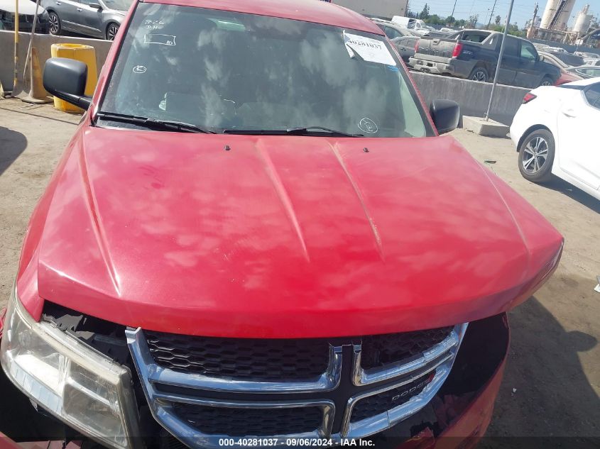 2013 Dodge Journey American Value Pkg VIN: 3C4PDCAB7DT509273 Lot: 40281037