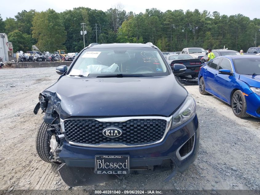 2018 Kia Sorento 3.3L Lx VIN: 5XYPGDA51JG399752 Lot: 40281040